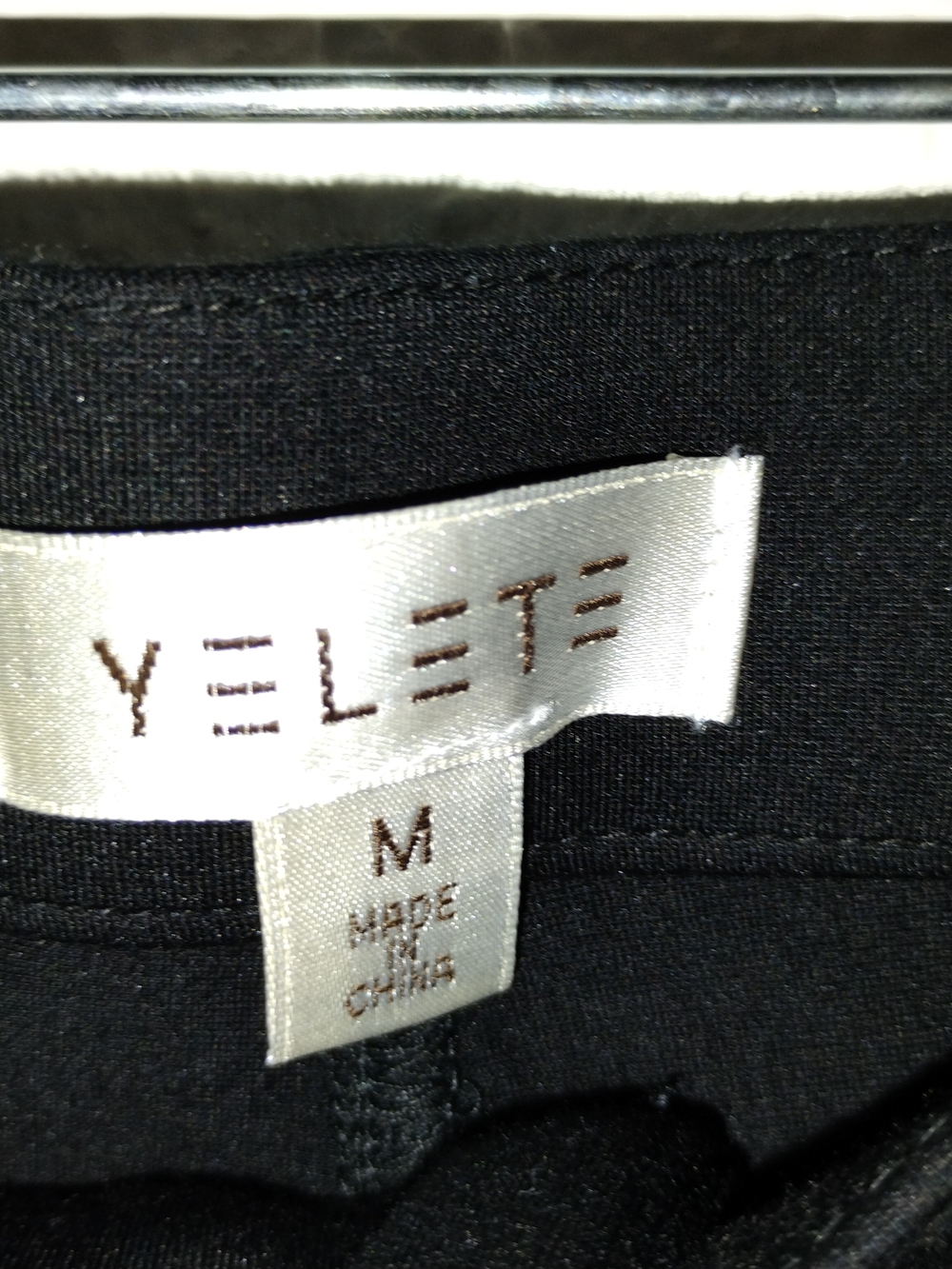 M YELETE Black Stretchy Pants